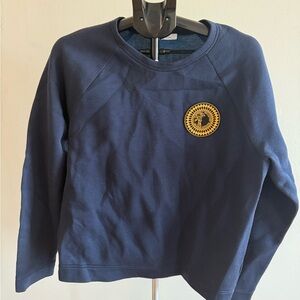 Versace Collection Navy and Gold crewneck sweater / sweatshirt